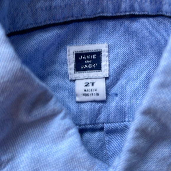 EUC Janie & Jack Long-sleeved button down shirt - Picture 2 of 3